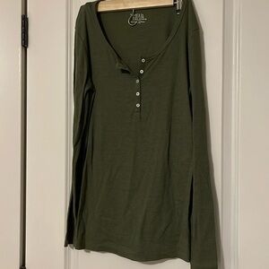 Ribbed long sleeve top 12/14